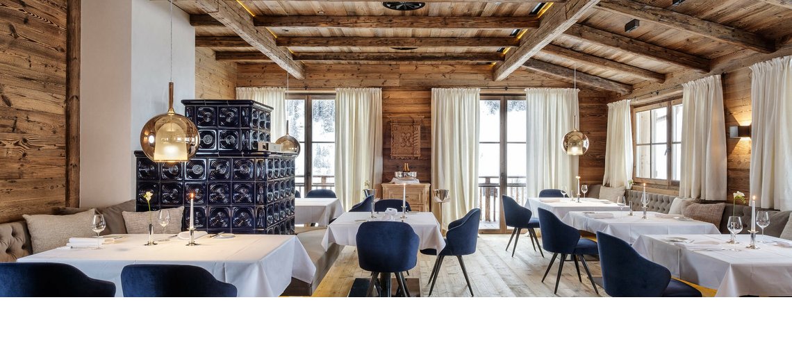 Restaurant im Severins Hotel in Lech