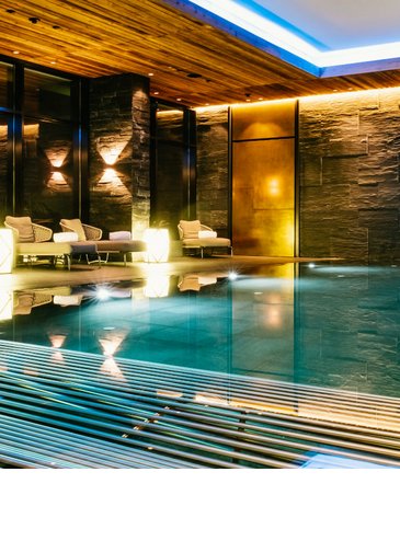Schwimmbad im Severins Hotel in Lech