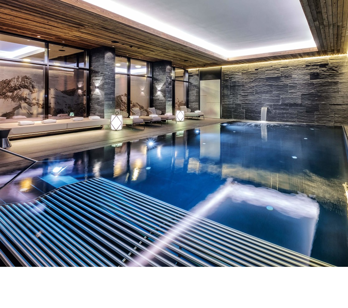 Schwimmbad im Severins Hotel in Lech